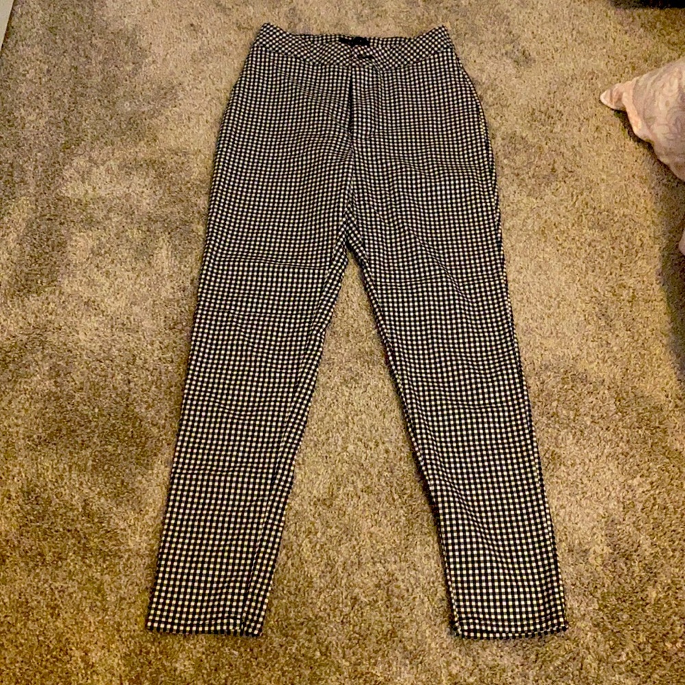 Black & white pants , small, worn twice